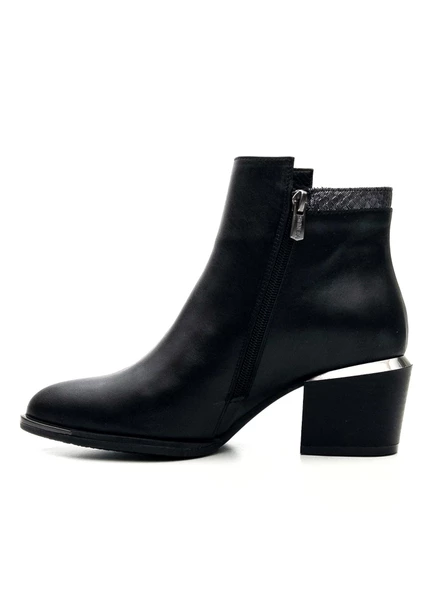 Venüs 2128242K Kadın Deri Kalın Topuk Bot - 10
