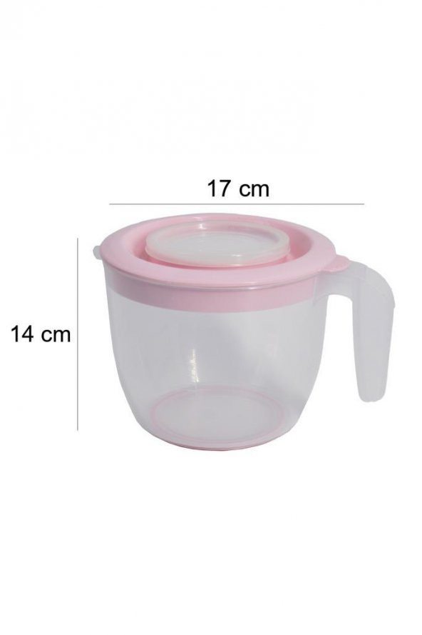 Mikser Kabı 2 Lt , Pembe - 2
