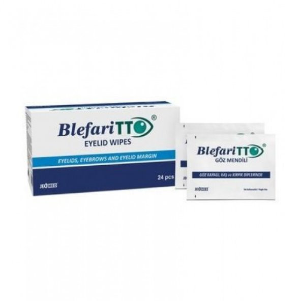 TTO Blefaritto Swap Göz Temizleme Mendili 24 Adet - 2