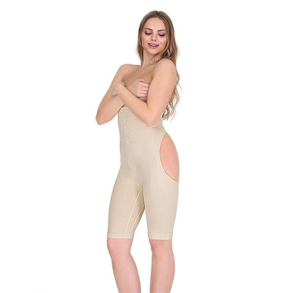 Form Time Bayan Yüksek Bel Diz Üstü Paçalı Korse 2115 ürün görseli