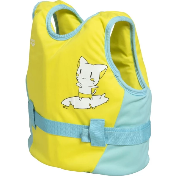 Arena Frıends Swım Vest Yellow Çocuk Sarı Turkuaz Can Yeleği 004018310 - Resim 3