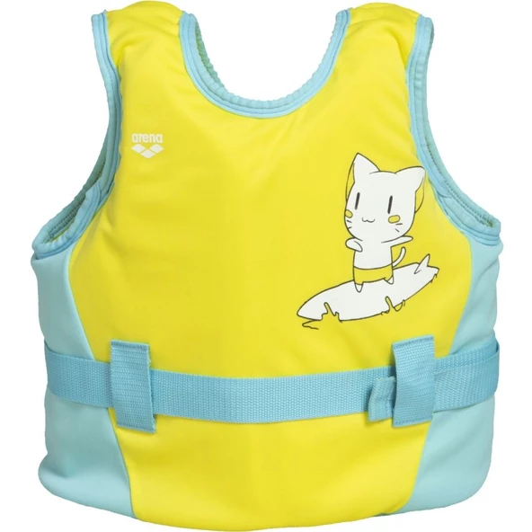 Arena Frıends Swım Vest Yellow Çocuk Sarı Turkuaz Can Yeleği 004018310 - Resim 5