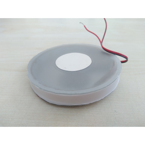 AYAK ALTI LEDİ YEŞİL 8cm (KUMANDASIZ - 12V) YUVARLAK LED, ARAÇ İÇİ LED, AYDINLATMA LEDİ, LED LAMBA - 3