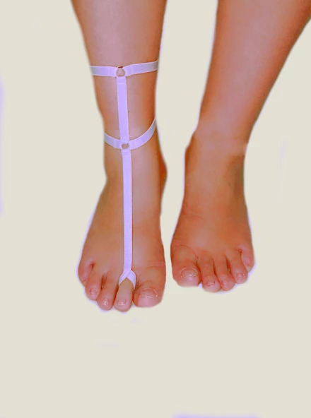 ASM1083 Bayan Lila Afroditty Zarif Ayak Aksesuarı - 3