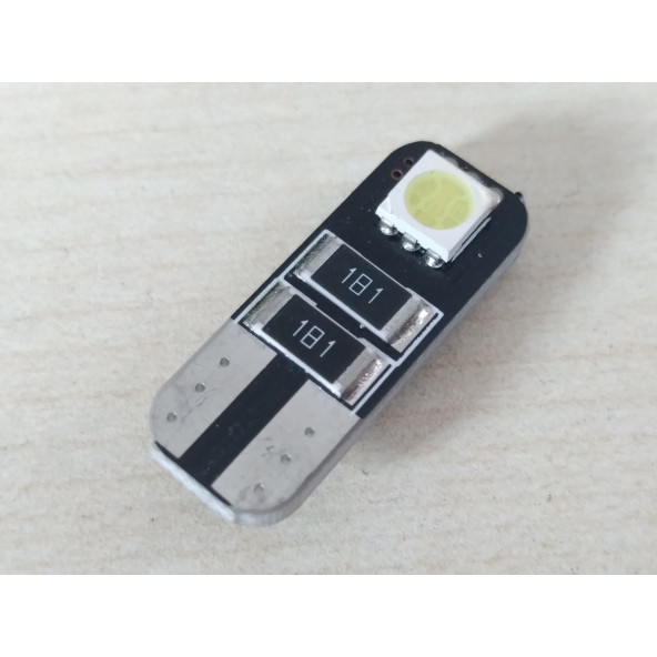 T10 DİPSİZ LED AMPUL (CANBUS) BEYAZ 12V (2ADET FİYATI) T10 PARK, SİNYAL, PLAKA AMPULU - 4