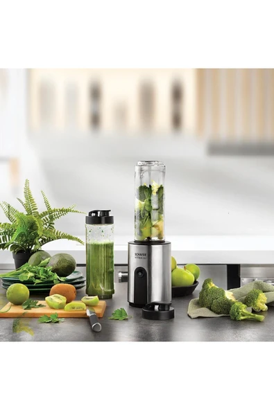 Vita Mini Çift Hazneli Blender Inox - 2
