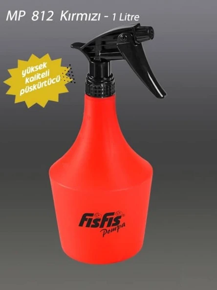 MİNİK 1 LT  1,3CC FISFIS RENKLİ POMPA KIRMIZI