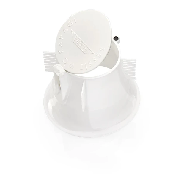 Omnisoft FLR F100 Tek Kapaklı Sessiz Wc Kapağı Beyaz - 2