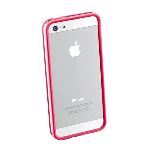 Cellular Line iPhone SE/5S/5 Bumper Kılıf - Pembe BUMPERIPHONE5P (Outlet) - Resim 2