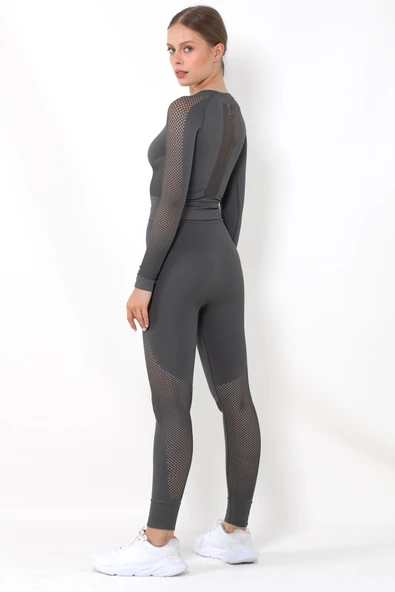 MioFit  Efficiency Yüksek Bel Toparlayıcı Seamless Spor Tayt - 4