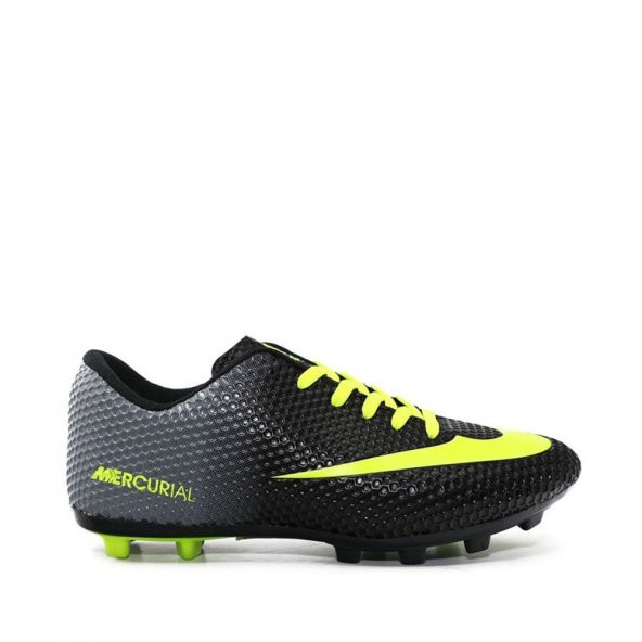 Walkd 401 Erkek Siyah Sarı  Kırampon Futbol Ayakkabısı - 2