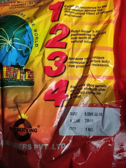 RUBBER KING 6.00/ 650- 16 İÇ LASTİK - 2