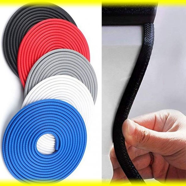 NKT GROUP - Araç Kapı Koruma Fitili 5 metre Renk seçenekli - 2
