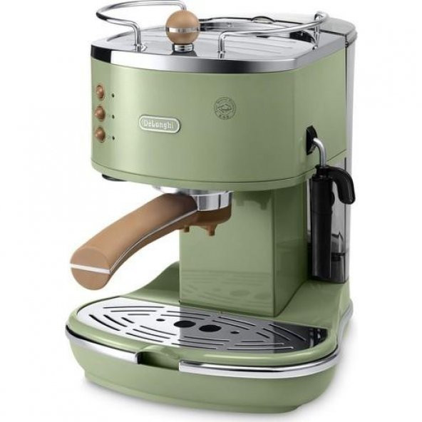 Delonghi Ecov 311.GR Icona Vintange Espresso Makinesi Yeşil - 2