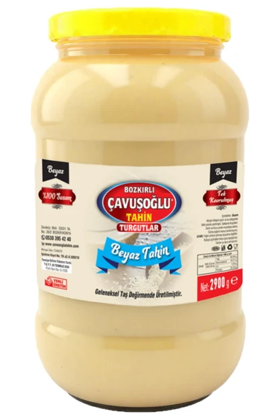 Çavuşoğlu Beyaz Tahin 2900 g - 2