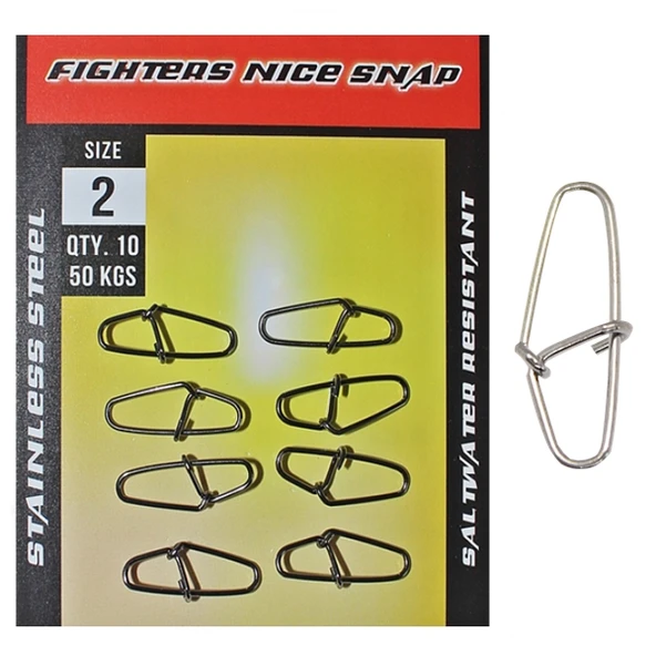 Fighters Nice Snap Klips Rapala Klipsi Paket 10 Adet