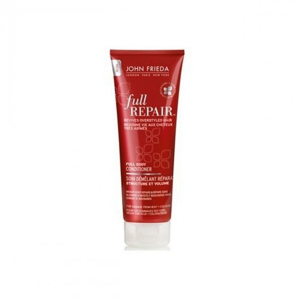 John Frieda Full Repair İşlem Görmüş Saçlar İçin Onarıcı Bakım Kemi 250 ml - 1
