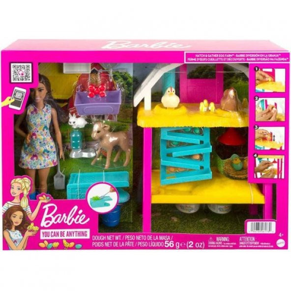 Barbie Eğlenceli Çiftlik Hayatı Oyun Seti HGY88
