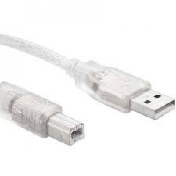 S-link SL-U2015 Usb2.0 1.5m Şeffaf Yazıcı Kablosu - 2