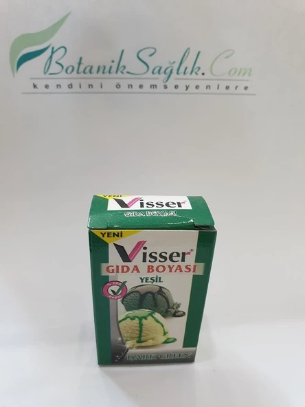 Visser Toz Gıda Boyası (9gr) YEŞİL