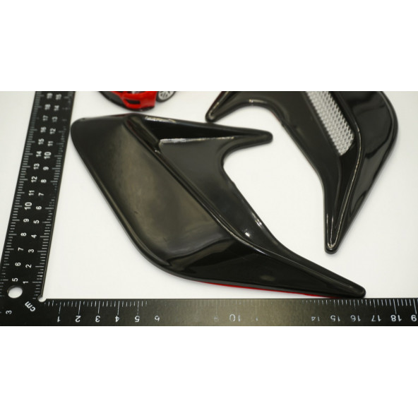 Nissan Çamurluk Yanı Köpekbalığı Solungaçları Air Flow - Resim 6