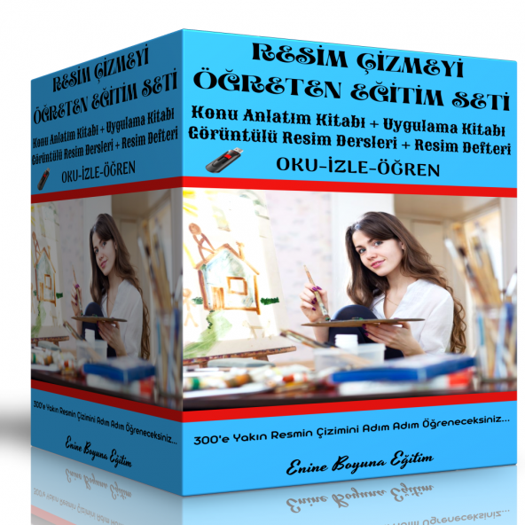 Resim Çizmeyi Öğreten Eğitim Seti