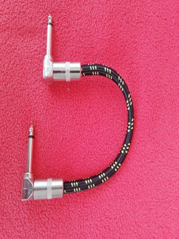 Pedal ara kablosu ipli çift jaklı  "26cm" - 2