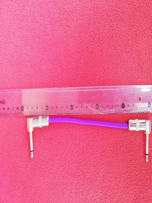 Pedal ara kablosu çift jaklı  "24cm" - 4