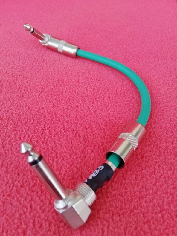 Pedal ara kablosu çift jaklı  "24cm" - 4