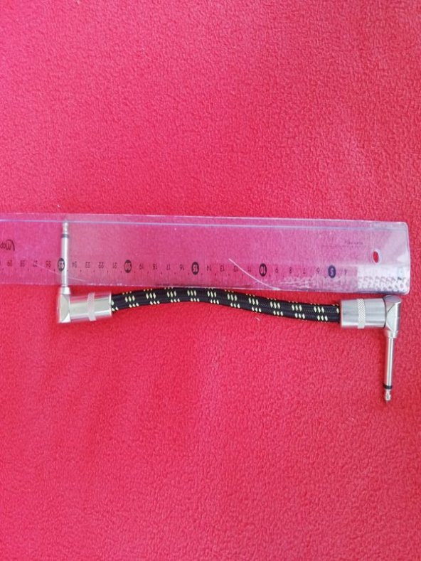 Pedal ara kablosu ipli çift jaklı  "26cm"