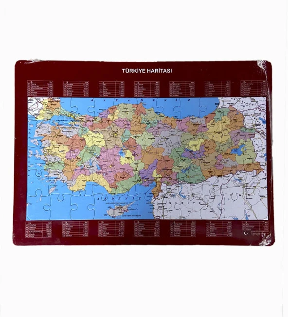 2Li Eğitici Puzzle Set Türkiye Haritası 50 parça ve İnsan Anatomisi 60 parça - 5