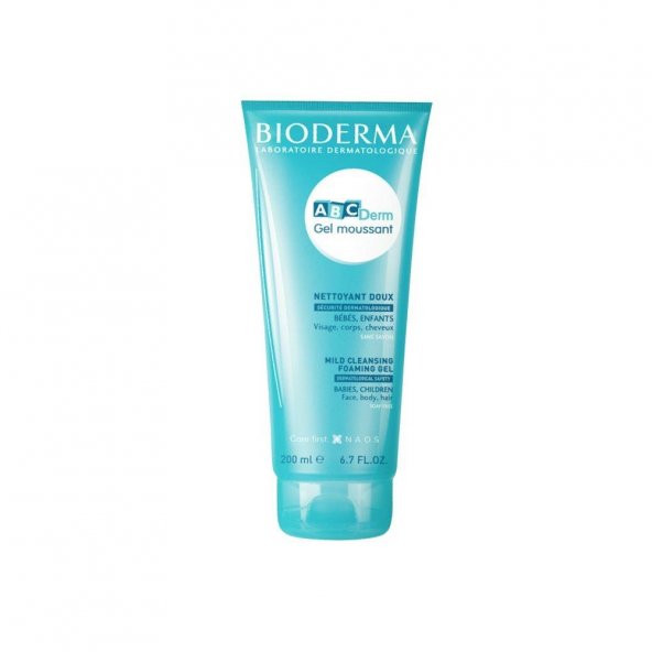 Abcderm Gel Moussant Temizleme Jeli 200ml