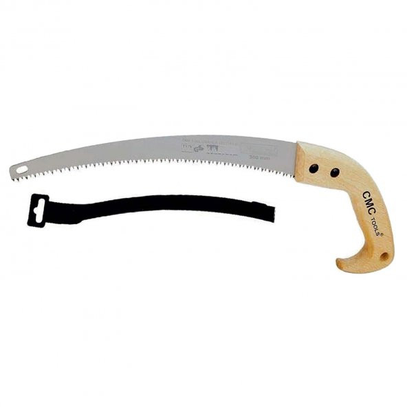 Cmc Budama Testeresi 300 mm Eğri Bağ Dal El Testeresi Ahşap Saplı - 2