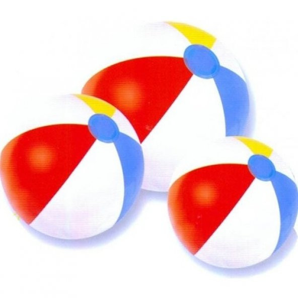 Deniz Topu Şişme Renkli Deniz Topu 51 cm
