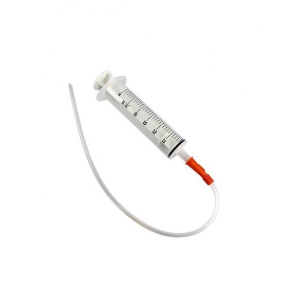 Motor Yağı Çekme Enjektörü 50 ml. Şeffaf 50 cm silikon hortumlu