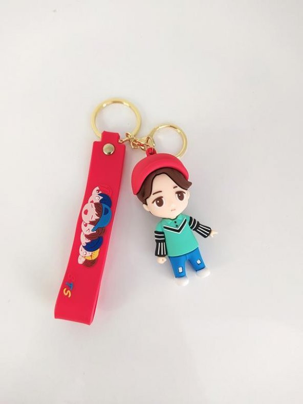 BTS Jimin Karakter Figür Silikon Anahtarlık Çanta Süsü Oyuncak - 2