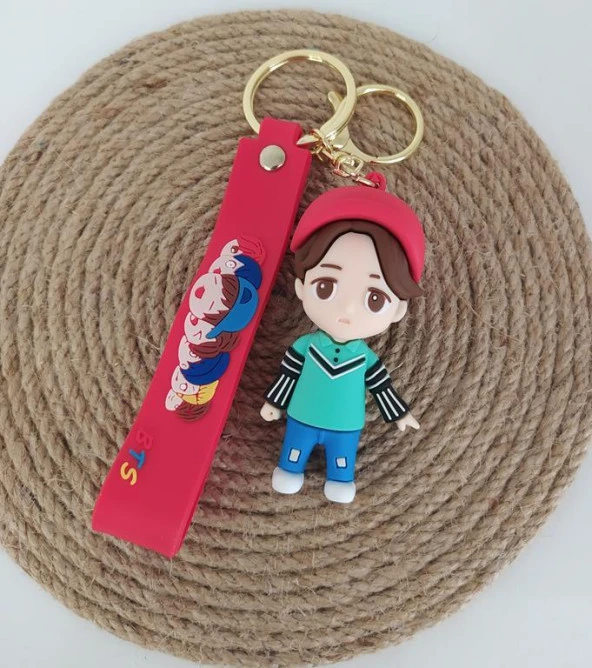 BTS Jimin Karakter Figür Silikon Anahtarlık Çanta Süsü Oyuncak