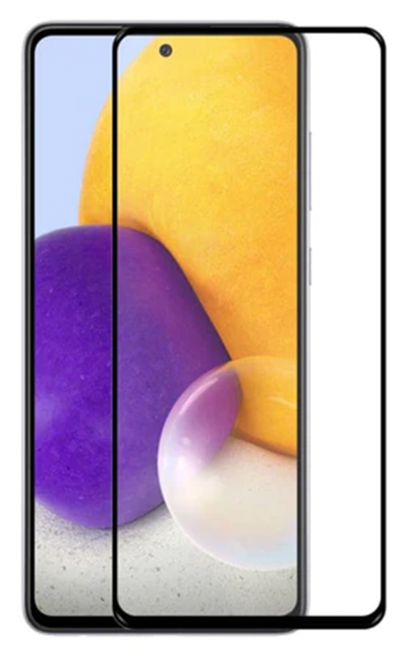 Samsung Galaxy A73 Ekran Koruyucu 2 Adet Temperli 5D Tam Ekran Cam