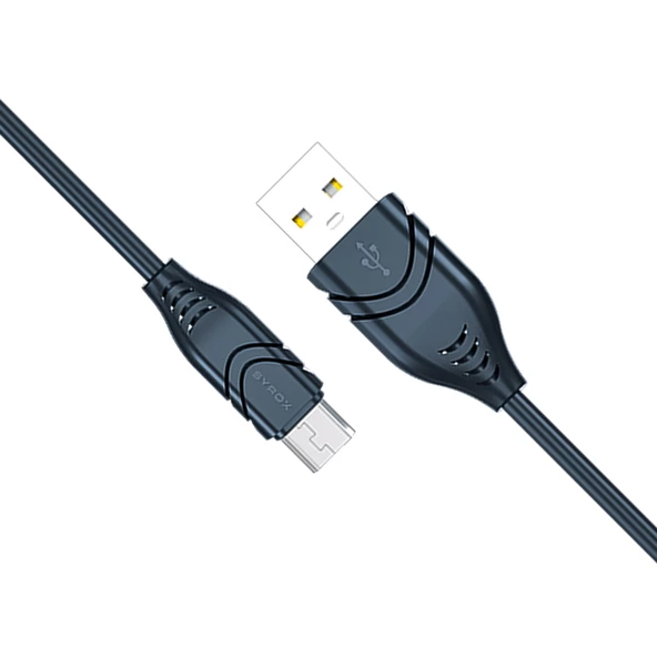 Syrox C98 Micro USB Flex Silikon Data/Şarj Kablosu 2.1A 1.1mt - 9