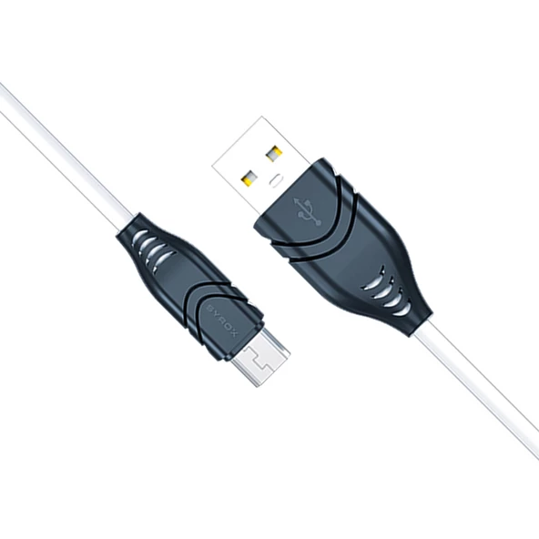 Syrox C98 Micro USB Flex Silikon Data/Şarj Kablosu 2.1A 1.1mt - 6