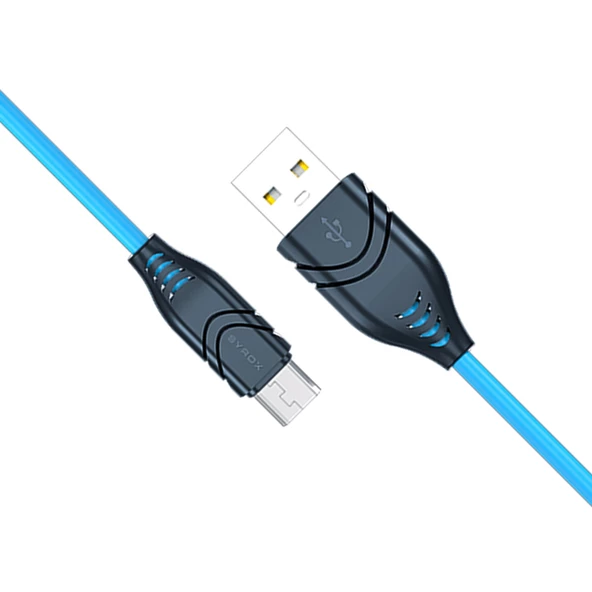 Syrox C98 Micro USB Flex Silikon Data/Şarj Kablosu 2.1A 1.1mt - 8