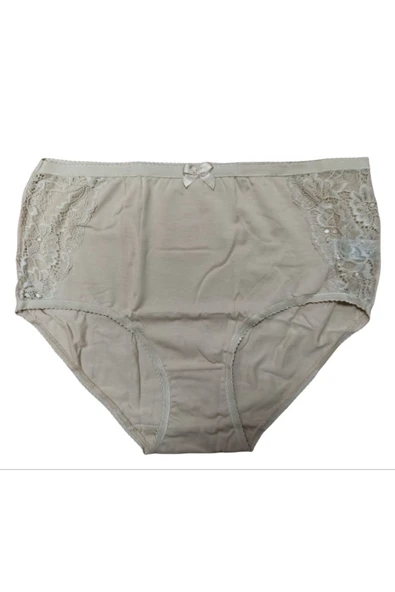 Belinay 4 Lü Paket Modal Yüksek Bel Dantelli Bayan Koton Külot 0121 - 5