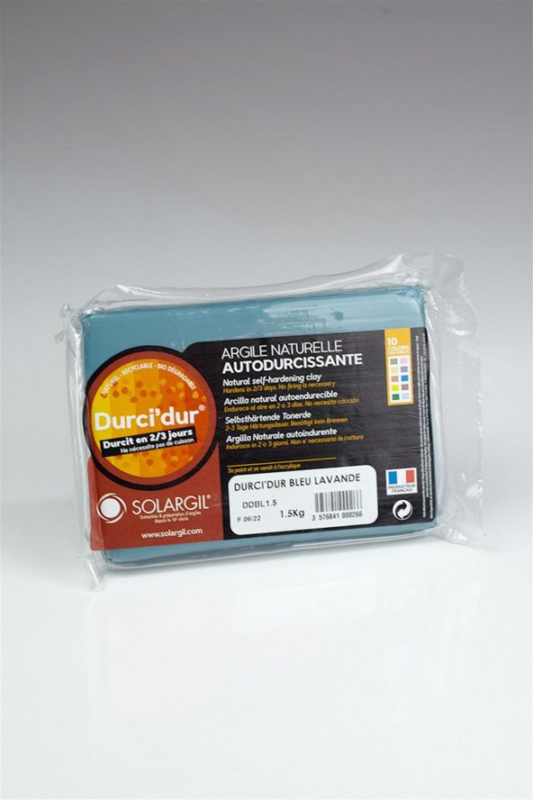 DURCIDUR Hava ile Kuruyan Çamur - Lavanta Mavi 1.5kg ürün görseli