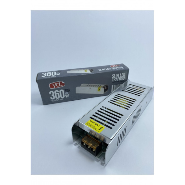 YCL 12V 360W 30A AKIM KORUMALI LED TRAFOSU