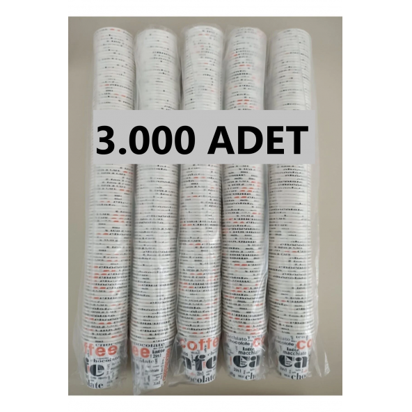 3000 Adet 6.5 Oz Karton Bardak