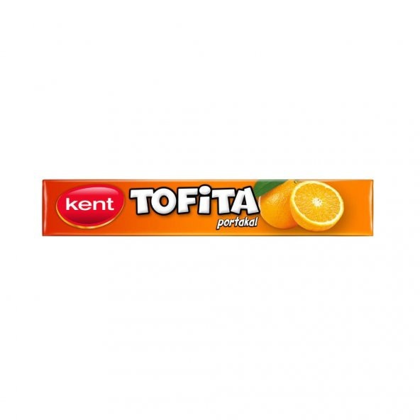 Kent Tofito Portakal Aromalı Şeker 47gr x 20 Adet
