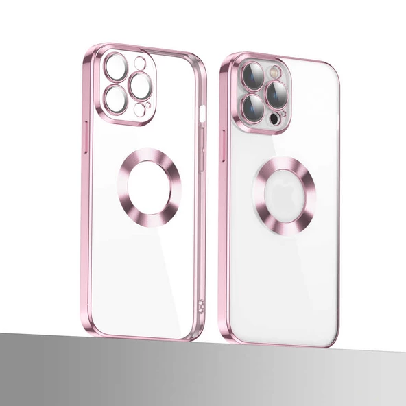 iPhone 13 Pro Kılıf Kamera Korumalı Logo Gösteren Omega Kılıf - Resim 9