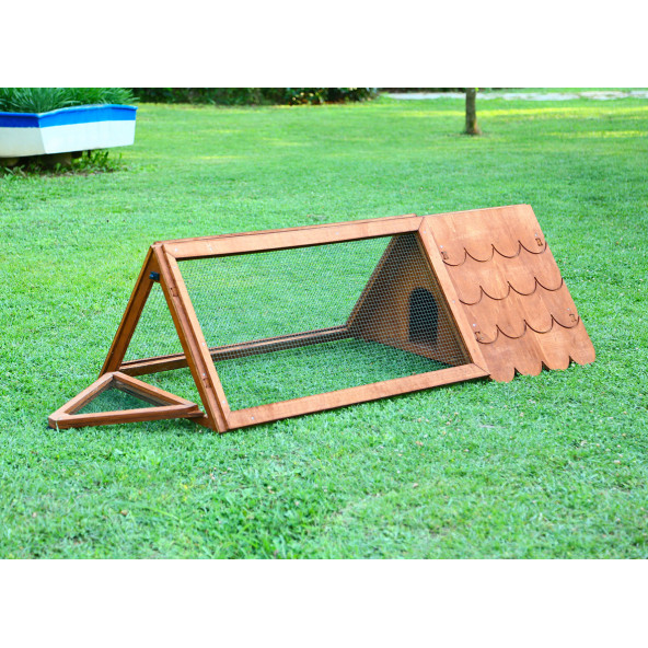 MANDU Ahşap Tavşan evi Küçük Boy