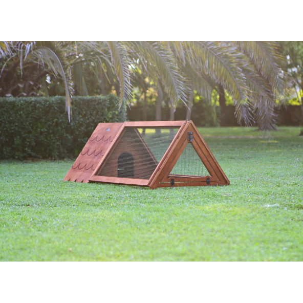 MANDU Ahşap Tavşan evi Küçük Boy - 2