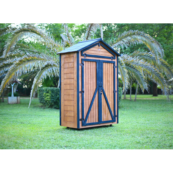 Mandu Ahşap Bahçe Depolama Dolabı 850 Lt - 3